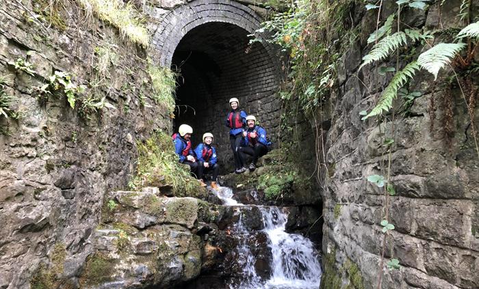 Gorge Walking is a fun and challenging group activity, perfect for team building, youth groups and hen and stag parties. With Way2Go Adventures